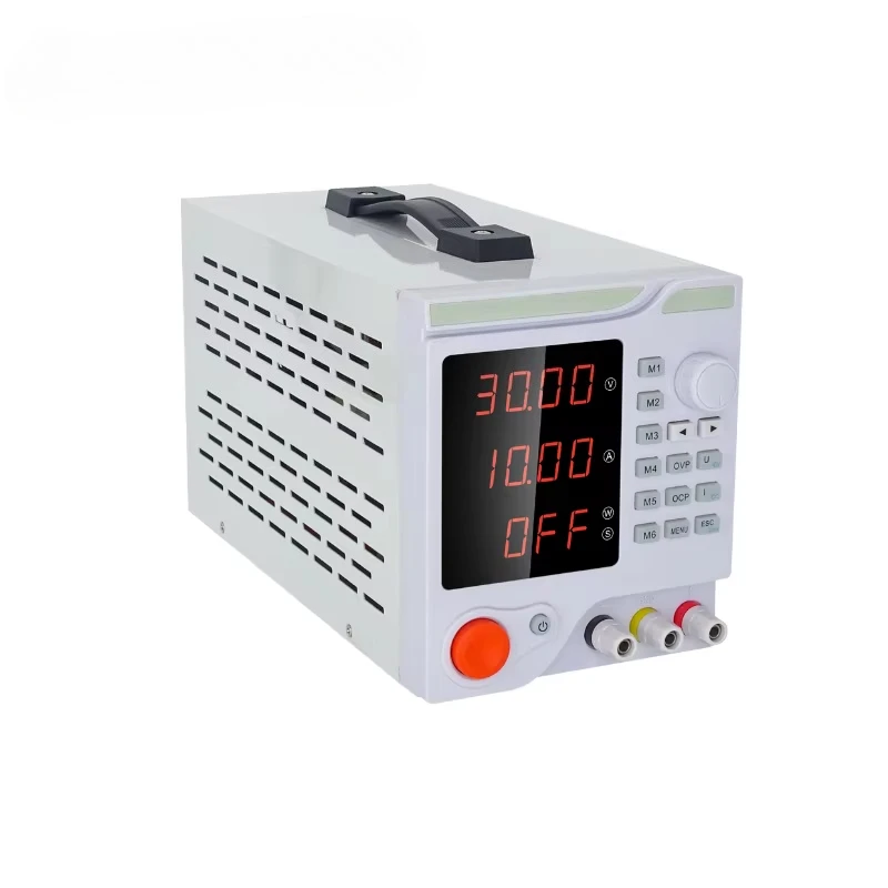 Programmable Dc Power Supply 60V 10A - แหล่งจ่ายไฟกระแสตรงแบบสวิตชิ่งสำหรับห้องปฏิบัติการ ปรับค่าได้ ตั้งโปรแกรมได้ จอแสดงผล LED 4